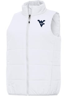 Antigua West Virginia Mountaineers Womens White Experience Vest