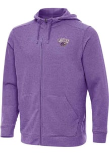 Antigua Western Carolina Mens Purple Effortless Light Weight Jacket