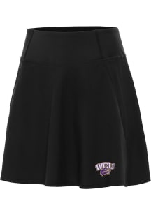 Antigua Western Carolina Womens Black Chip Skort Skirt