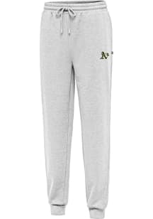 Antigua Oakland Athletics Mens Grey Idol Sweatpants
