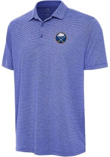 Antigua Buffalo Sabres Mens Blue Scheme Short Sleeve Polo
