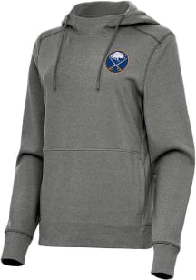 Antigua Buffalo Sabres Womens Black Justice Hooded Sweatshirt