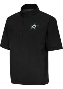 Antigua Dallas Stars Mens Black Brisk Short Sleeve Jacket