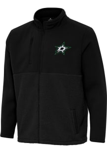Antigua Dallas Stars Mens Black Daily Fused Medium Weight Jacket