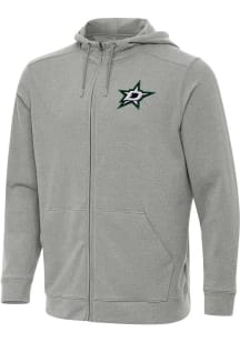 Antigua Dallas Stars Mens Grey Effortless Light Weight Jacket