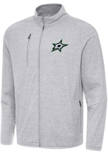 Antigua Dallas Stars Mens Grey Hold Up Light Weight Jacket
