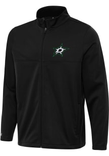 Antigua Dallas Stars Mens Black Links 2 Light Weight Jacket