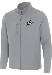 Antigua Dallas Stars Mens Grey Objection Light Weight Jacket