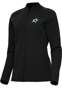 Antigua Dallas Stars Womens Black Regard Light Weight Jacket
