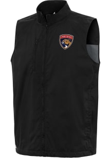 Antigua Florida Panthers Mens Black Brisk Sleeveless Jacket