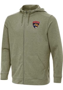 Antigua Florida Panthers Mens Olive Effortless Light Weight Jacket