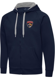 Antigua Florida Panthers Mens Navy Blue Victory Big and Tall Light Weight Jacket