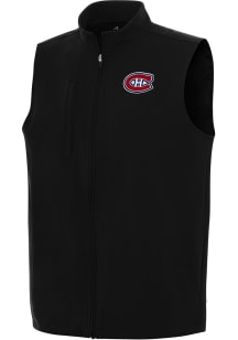 Antigua Montreal Canadiens Mens Black Regard Sleeveless Jacket