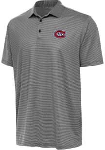 Antigua Montreal Canadiens Mens White Rings Short Sleeve Polo