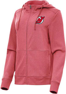 Antigua New Jersey Devils Womens Red Seeker Light Weight Jacket