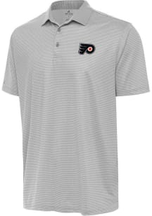 Antigua Philadelphia Flyers Mens White Rings Short Sleeve Polo