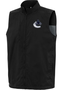 Antigua Vancouver Canucks Mens Black Brisk Sleeveless Jacket