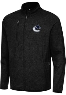 Antigua Vancouver Canucks Mens Black Hold Up Light Weight Jacket