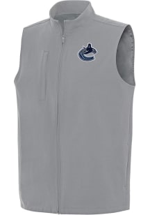Antigua Vancouver Canucks Mens Grey Regard Sleeveless Jacket