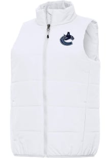 Antigua Vancouver Canucks Womens White Experience Vest