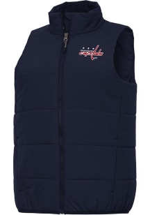Antigua Washington Capitals Womens Navy Blue Experience Vest