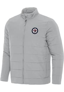 Antigua Winnipeg Jets Mens Grey Swelter Filled Jacket