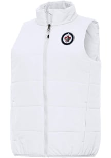 Antigua Winnipeg Jets Womens White Experience Vest