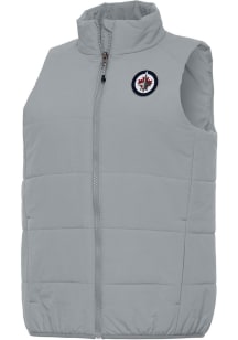 Antigua Winnipeg Jets Womens Grey Experience Vest