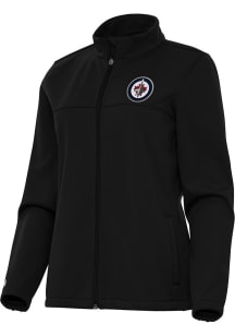 Antigua Winnipeg Jets Womens Black Links Light Weight Jacket