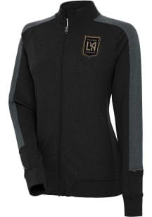 Antigua Los Angeles FC Womens Black Strike Light Weight Jacket