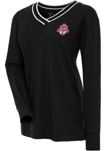 Antigua Toronto FC Womens Black Symbolic LS Tee