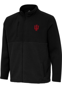 Antigua Indiana Hoosiers Mens Black Daily Fused Medium Weight Jacket