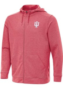 Antigua Indiana Hoosiers Mens Red Effortless Light Weight Jacket