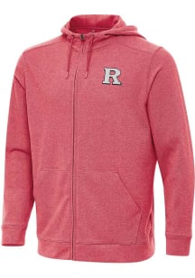 Antigua Rutgers Scarlet Knights Mens Red Effortless Light Weight Jacket