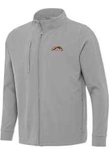 Antigua Western Michigan Broncos Mens Grey Regard Light Weight Jacket