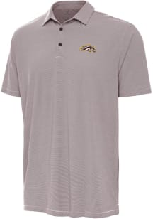 Antigua Western Michigan Broncos Mens Brown Twine Short Sleeve Polo