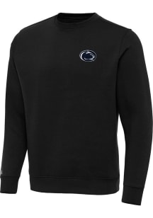 Antigua Penn State Nittany Lions Mens Black Victory Big and Tall Crew Sweatshirt