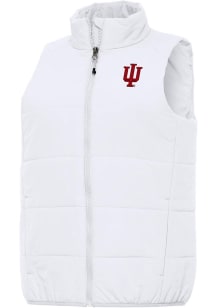 Antigua Indiana Hoosiers Womens White Experience Vest