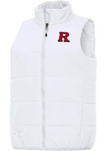 Antigua Rutgers Scarlet Knights Womens White Experience Vest