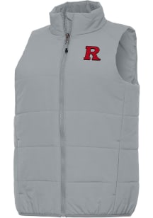 Antigua Rutgers Scarlet Knights Womens Grey Experience Vest