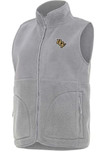 Antigua UCF Knights Womens Grey Nostalgic Vest