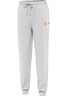 Antigua Pittsburgh Pirates Mens Grey Idol Sweatpants