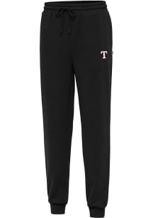 Antigua Texas Rangers Mens Black Idol Sweatpants