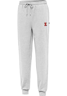 Antigua Illinois Fighting Illini Mens Grey Idol Sweatpants