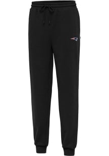 Antigua New England Patriots Mens Black Idol Sweatpants