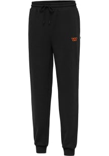 Antigua Washington Commanders Mens Black Idol Sweatpants