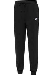 Antigua Toronto Maple Leafs Mens Black Idol Sweatpants