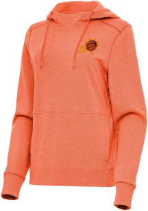 Antigua Phoenix Suns Womens Orange Justice Hooded Sweatshirt