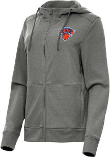 Antigua New York Knicks Womens Black Seeker Light Weight Jacket