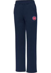 Antigua Detroit Pistons Womens Victory Navy Blue Sweatpants